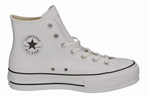 Converse Chucks Plateau Weiß 561676C Chuck Taylor All Star Lift - HI White White Black. Groesse:37.5 EU