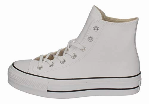 Converse Chucks Plateau Weiß 561676C Chuck Taylor All Star Lift - HI White White Black. Groesse:37.5 EU