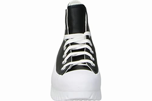 CONVERSE Herren Chuck Taylor All Star Lugged 2.0 Leather Sneaker. Schwarz/Weiß. 41 EU