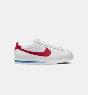 Cortez Varsity Red. White & Blue Mens Lifestyle Shoe - White/Varsity Red/Varsity Blue