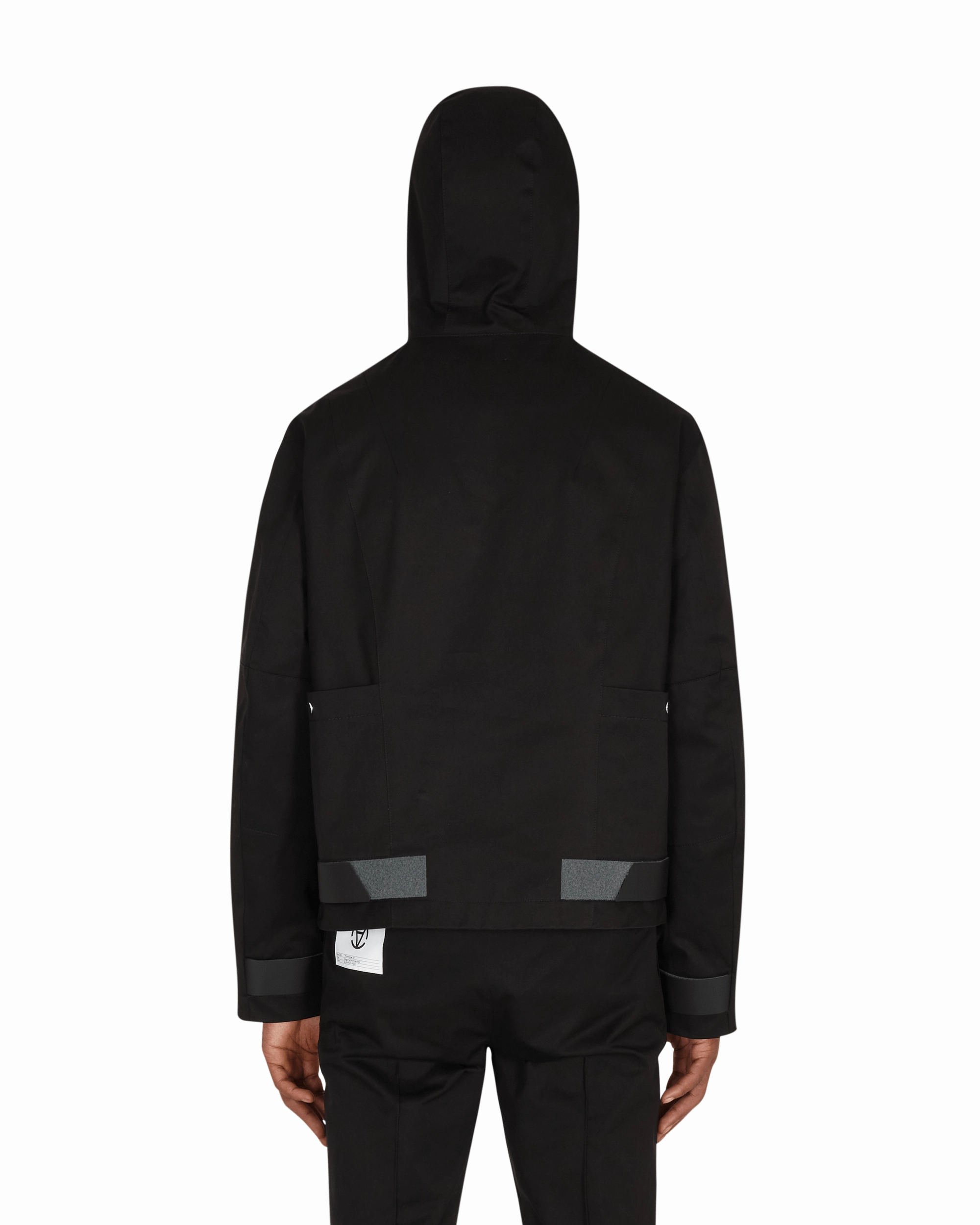 Diagonal Yuma Anorak Black