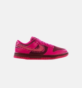 Dunk Low Valentine's Day Womens Lifestyle Shoes -  Team Red/Pink Prime Limit One Per Customer