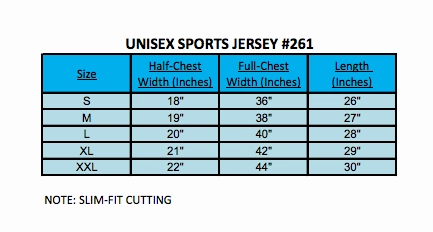 FBT Dri Fit Sports Wear Jersey #261 -