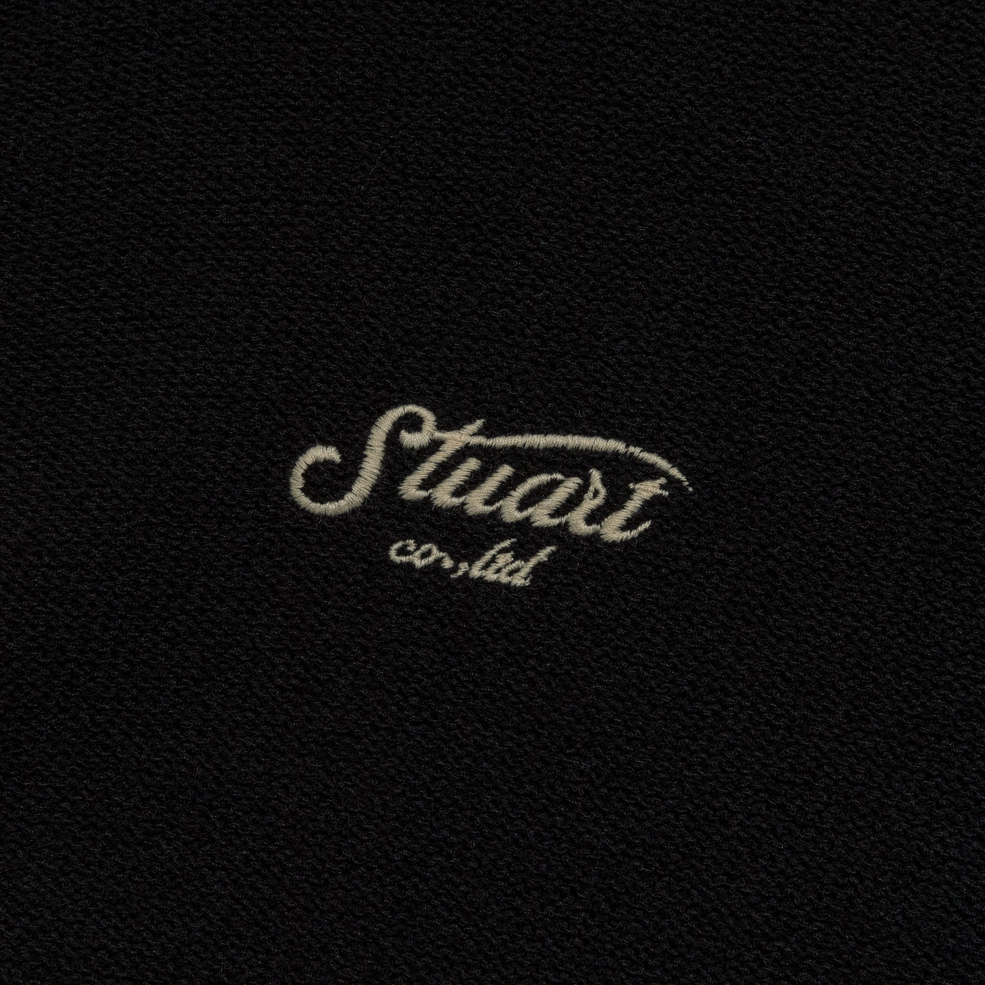 Football Short Sleeve Sweater - Black