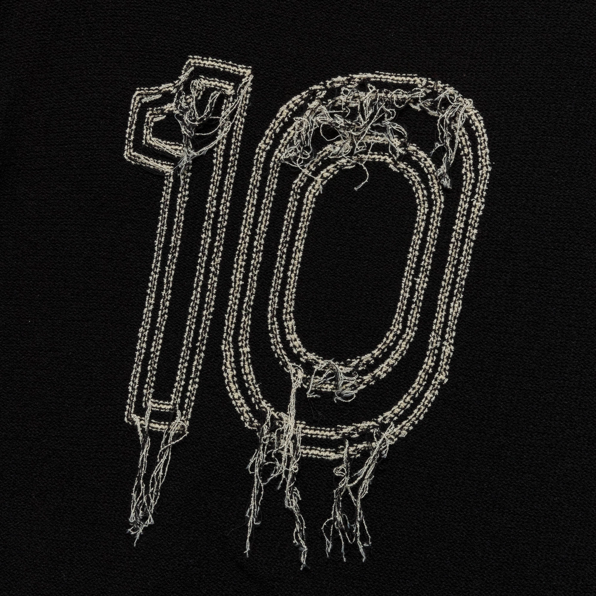 Football Short Sleeve Sweater - Black