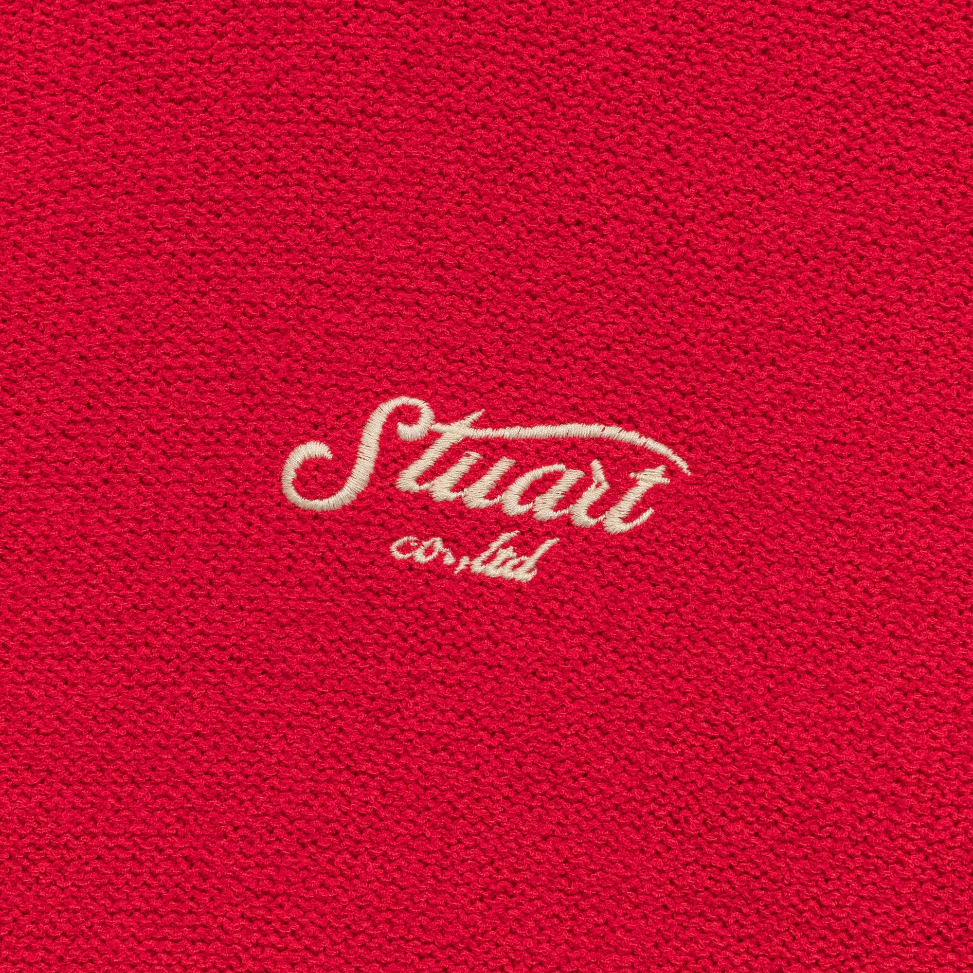 Football Short Sleeve Sweater - Red