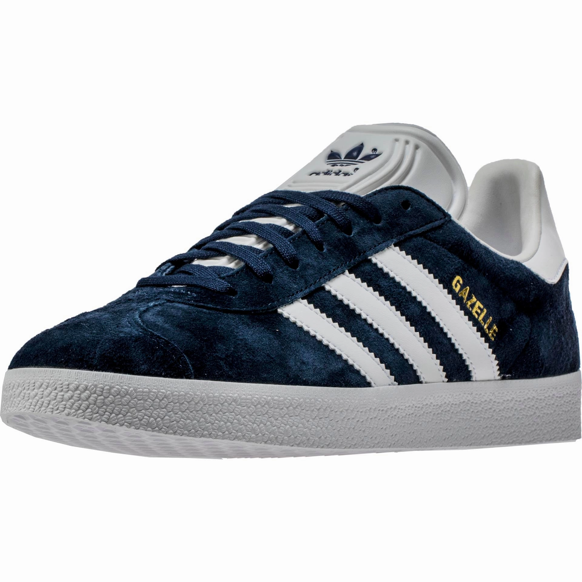 Gazelle Mens Lifestyle Shoe - Navy/White/Gold