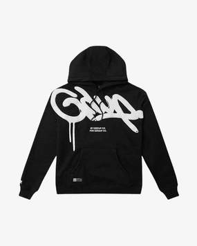 GEEDUP HANDSTYLE HOODIE BLACK WHITE (NEW)