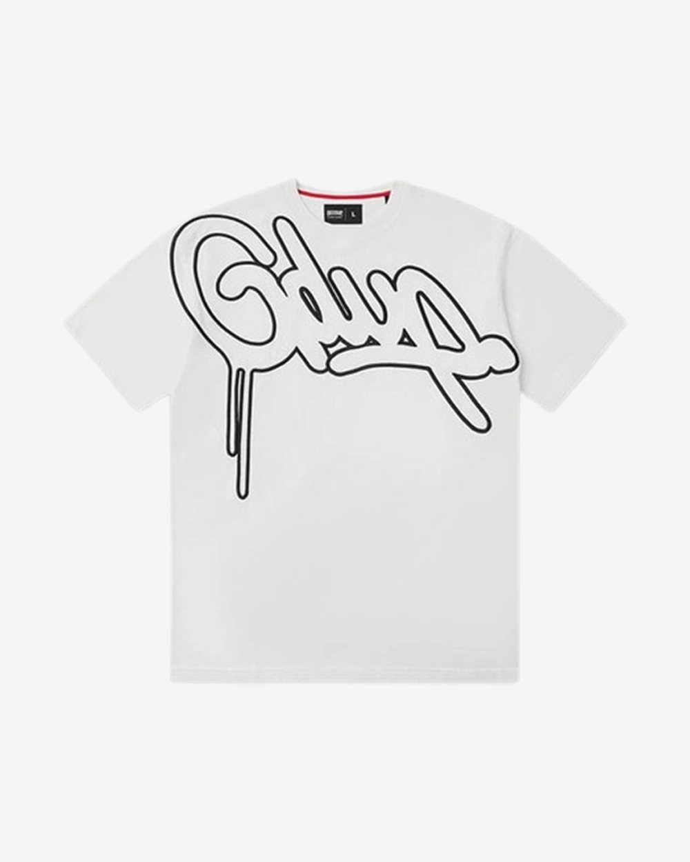 GEEDUP HANDSTYLE WHITE NAVY TEE
