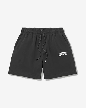 GEEDUP MICRO TEAM LOGO GREY SHORTS