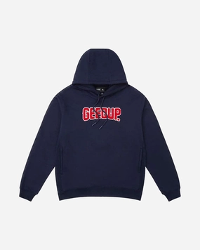 GEEDUP PLAY FOR KEEPS 13 YR NAVY RED HOODIE