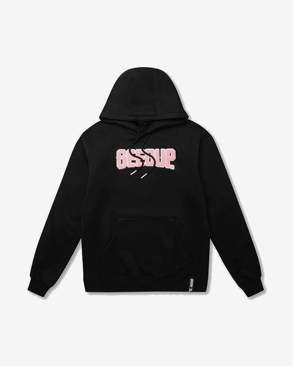 GEEDUP PLAY FOR KEEPS HOODIE BLACK PINK