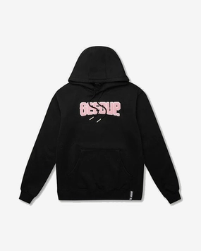 GEEDUP PLAY FOR KEEPS HOODIE BLACK PINK