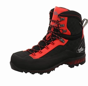 Hanwag M Ferrata Ii Gtx Rot-Schwarz - Gore-Tex Wasserfester atmungsaktiver Herren GoreTex Bergstiefel. Größe EU 44.5