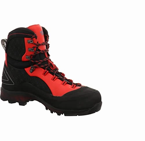 Hanwag M Ferrata Ii Gtx Rot-Schwarz - Gore-Tex Wasserfester atmungsaktiver Herren GoreTex Bergstiefel. Größe EU 44.5