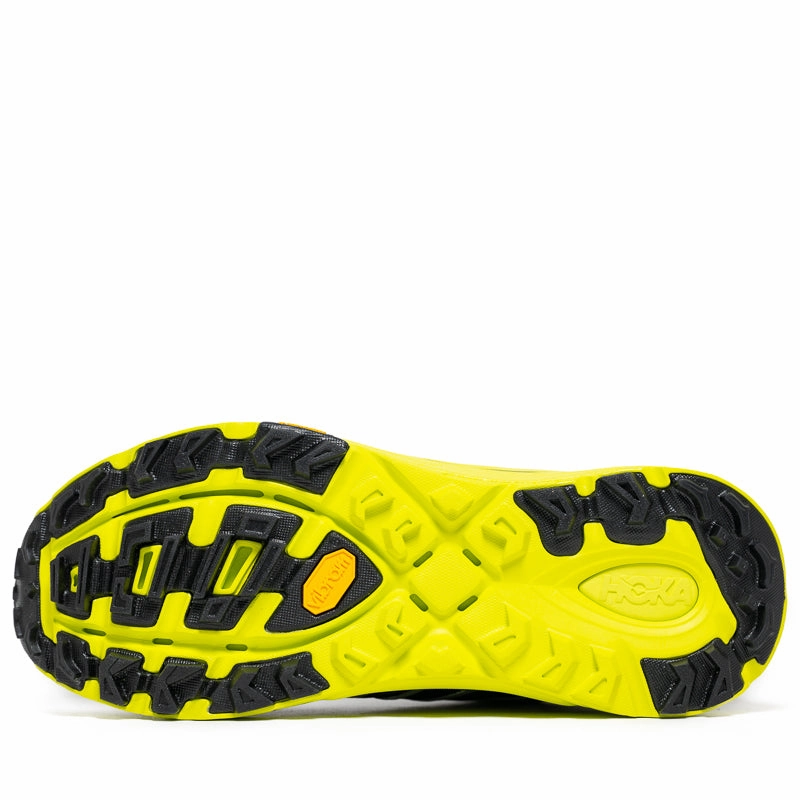 Hoka Mafate Three2 - Black/Hoka Citrus