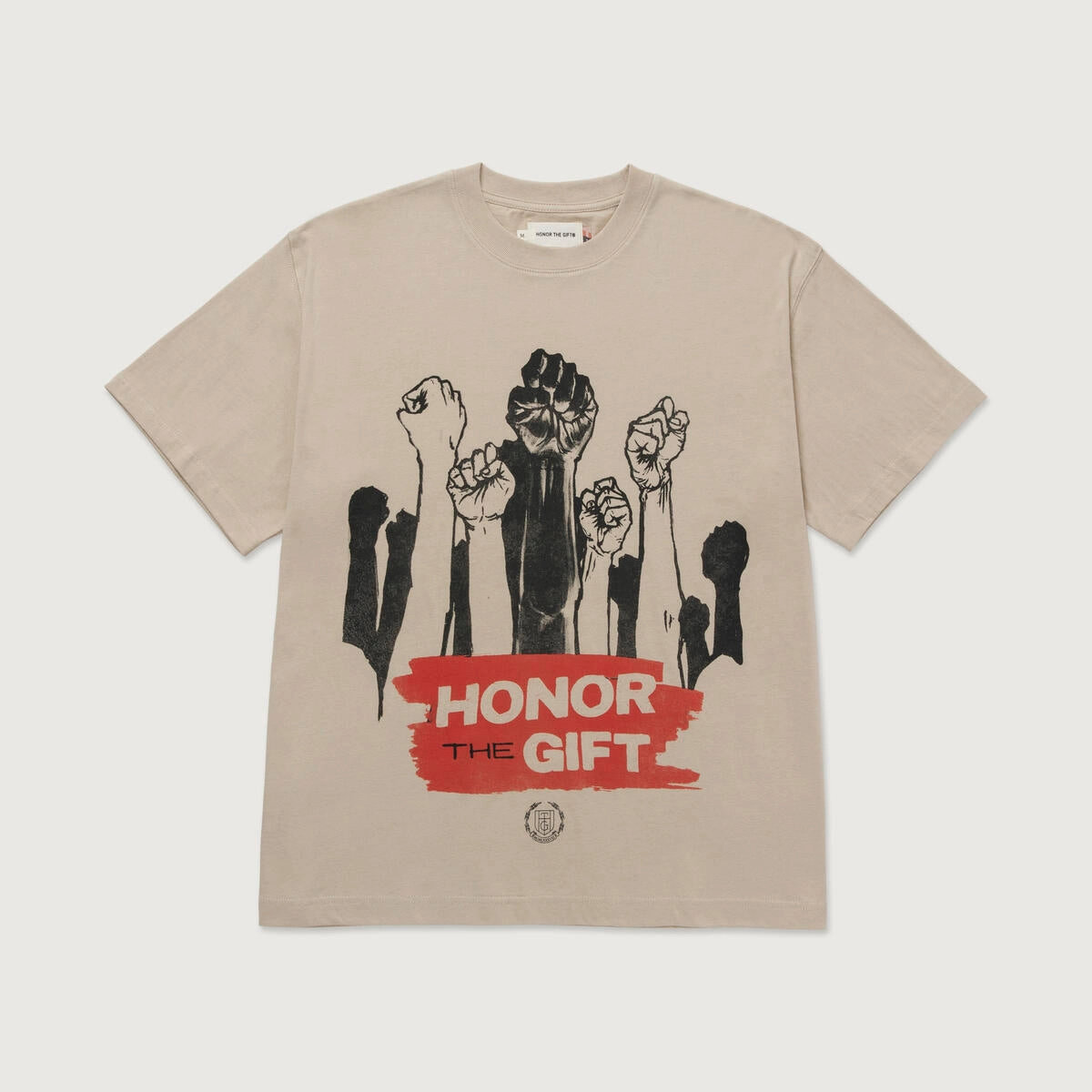 Honor The Gift A-springdignity Tee- TAN