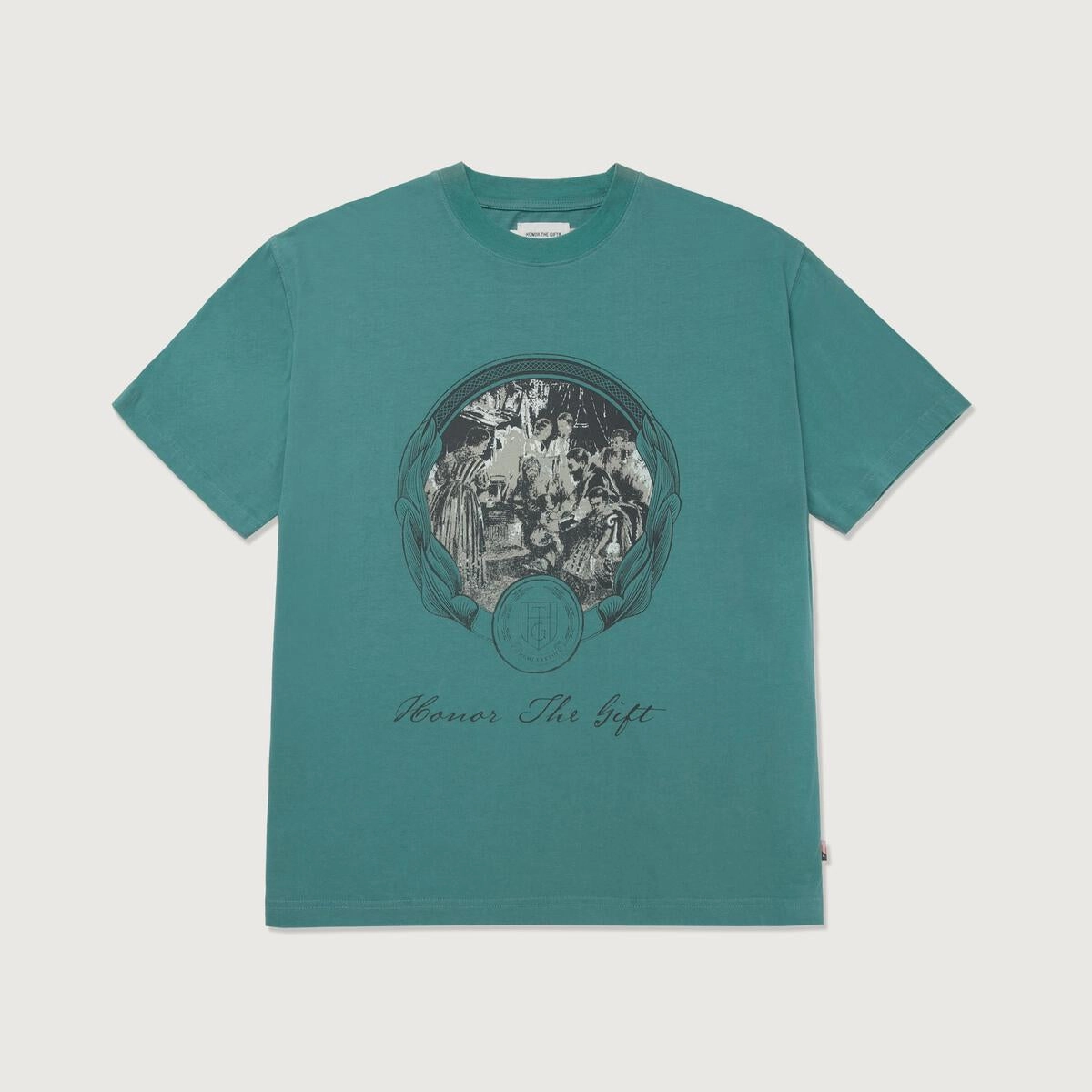 HTG B-summer Past And Future Ss Tee - TEAL