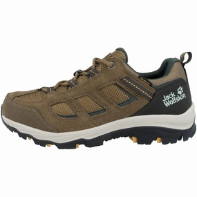Jack Wolfskin Damen Vojo 3 Texapore Low Walking-Schuh. Brown/Apricot. 39 EU
