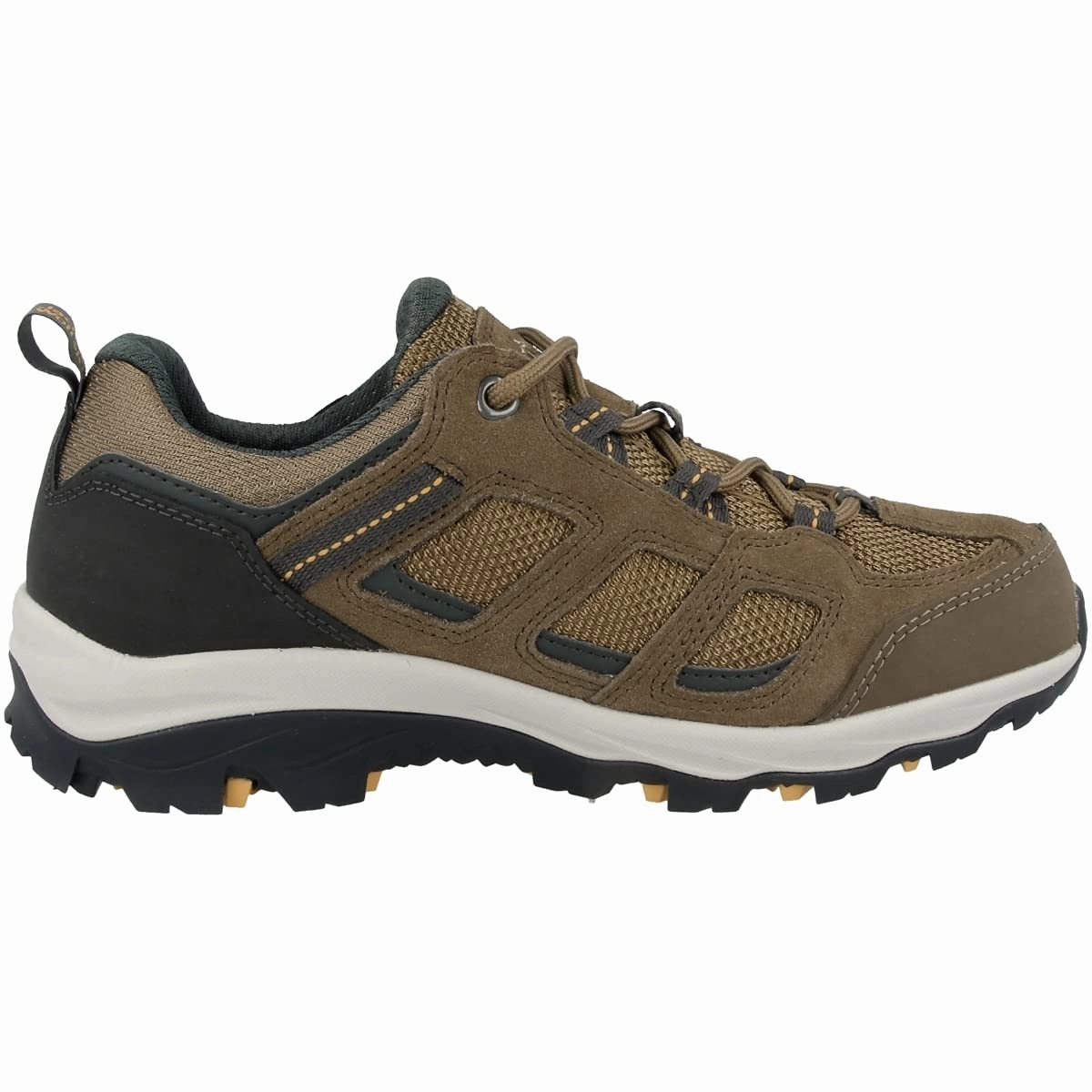 Jack Wolfskin Damen Vojo 3 Texapore Low Walking-Schuh. Brown/Apricot. 39 EU