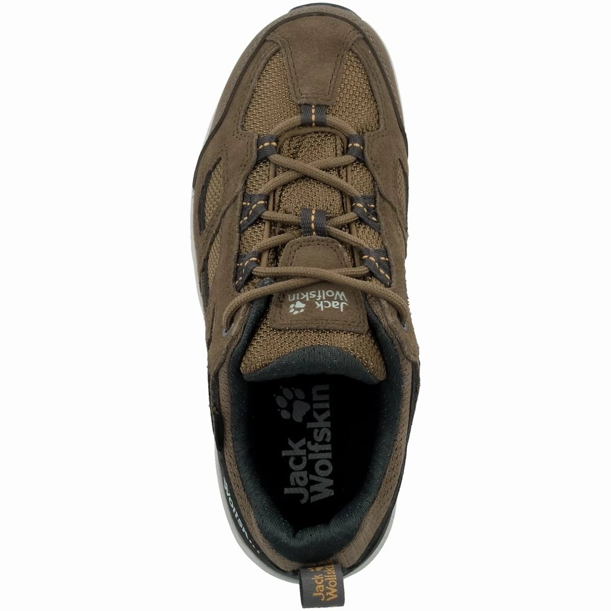 Jack Wolfskin Damen Vojo 3 Texapore Low Walking-Schuh. Brown/Apricot. 39 EU