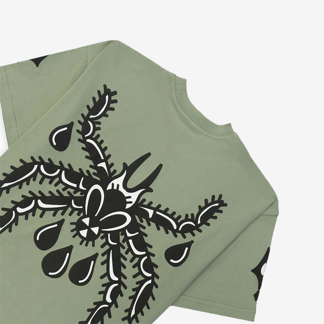 JAYWALKING | SPIDER T-SHIRT { GREEN