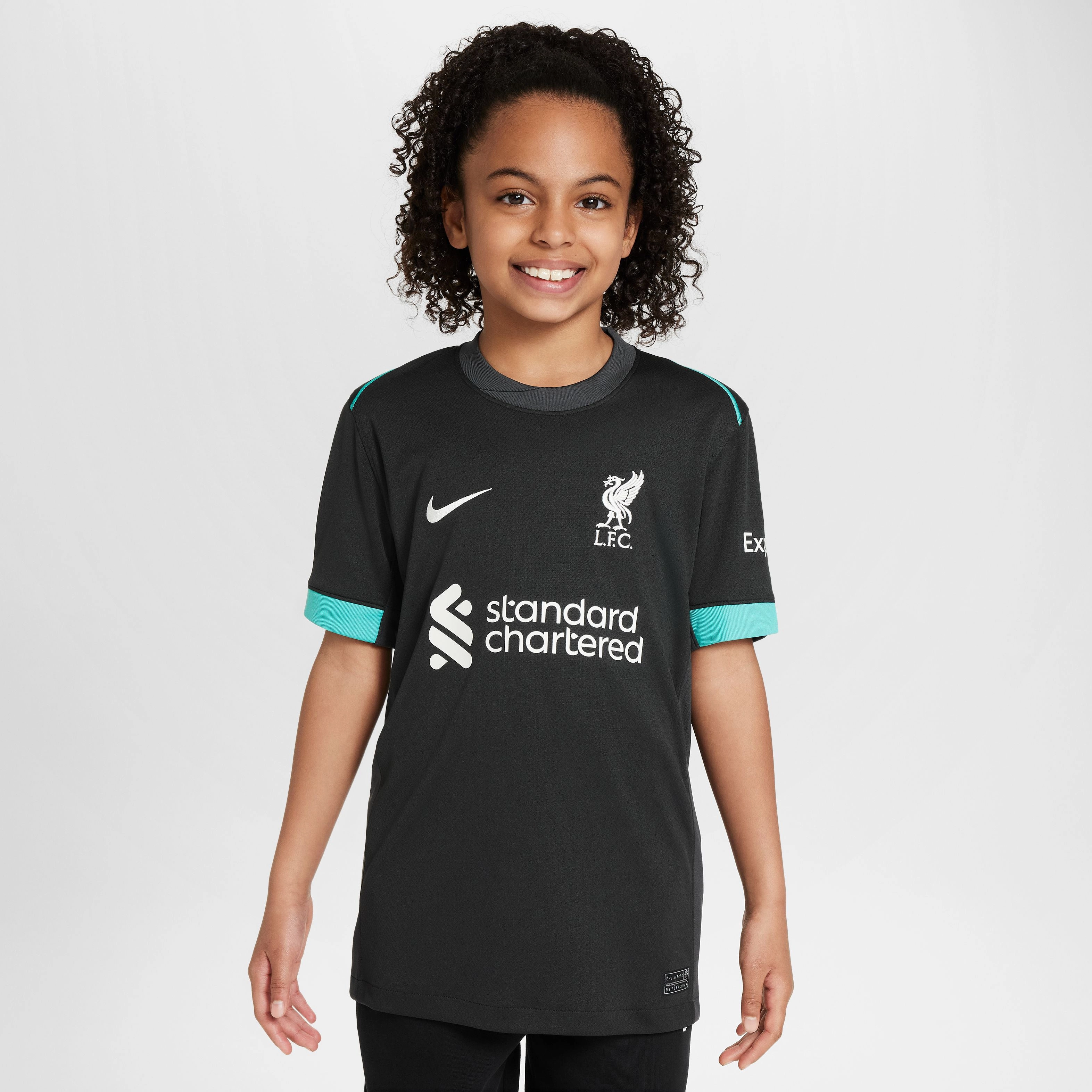 Junior's Liverpool F.C 2024/25 Stadium Away Soccer Jersey