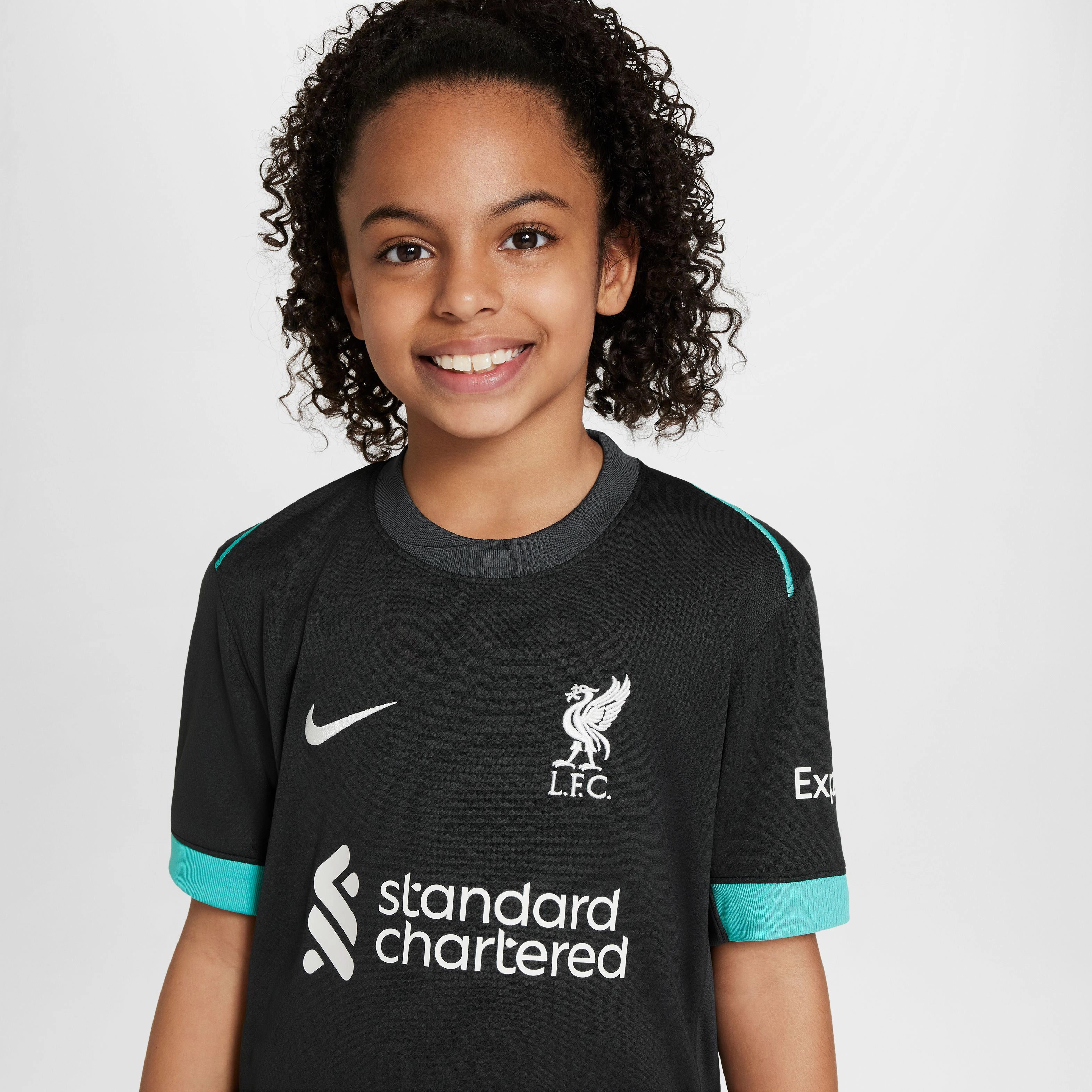 Junior's Liverpool F.C 2024/25 Stadium Away Soccer Jersey