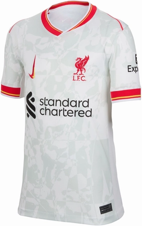 Junior's Liverpool FC 2024/25 Stadium Third Replica Soccer Jersey