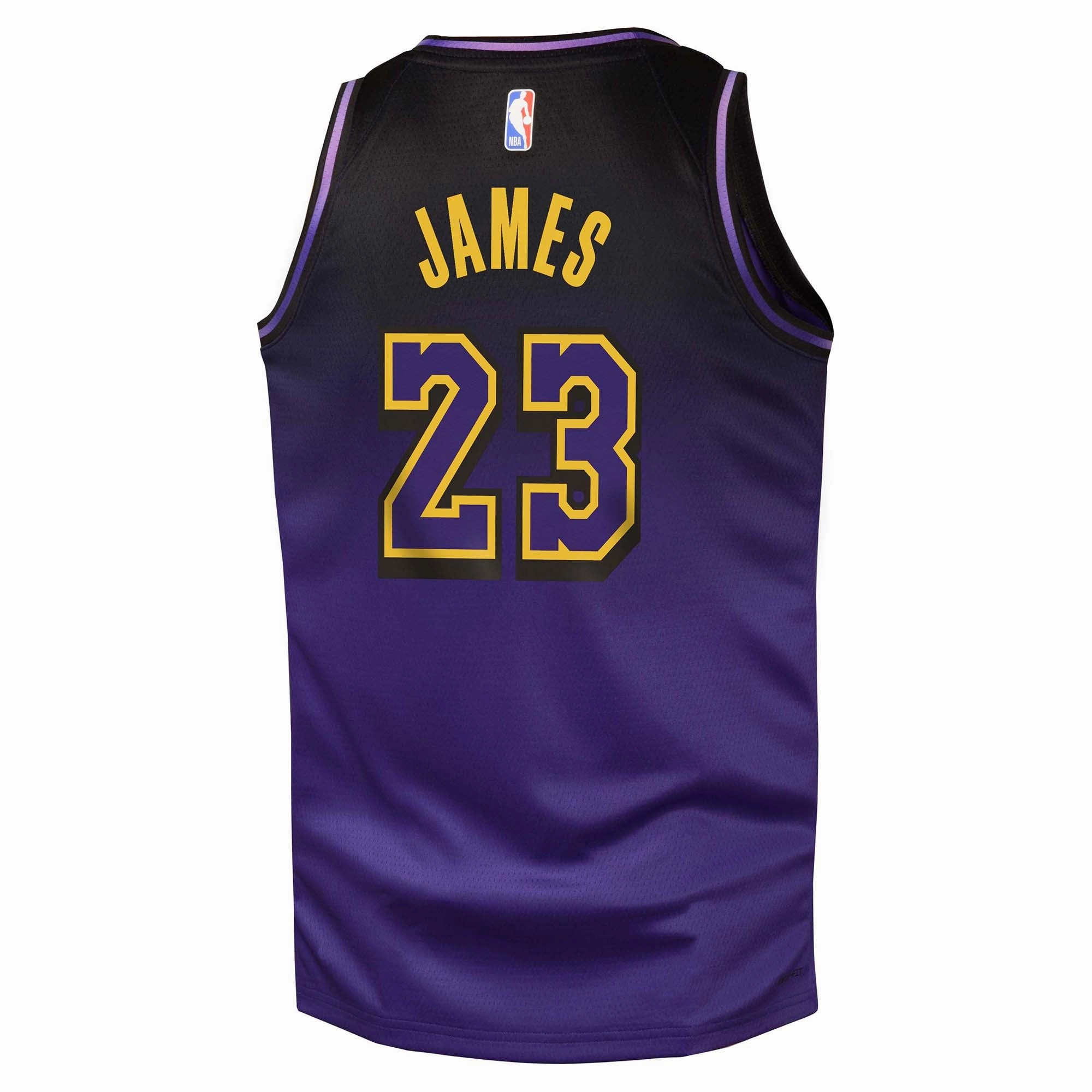 Junior's NBA Los Angeles Lakers Lebron James 2024/25 City Edition Swingman Jersey