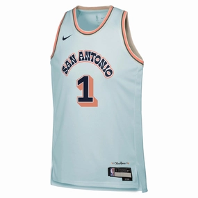 Junior's NBA San Antonio Spurs Victor Wembanyama 2024/25 City Edition Swingman Jersey
