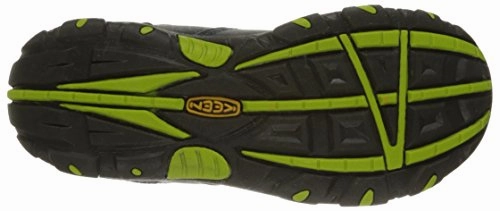 KEEN Unisex-Kinder Oakridge Mid WP Trekking-& Wanderstiefel. Blau (Midnight Navy/Macaw)