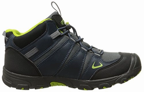 KEEN Unisex-Kinder Oakridge Mid WP Trekking-& Wanderstiefel. Blau (Midnight Navy/Macaw)