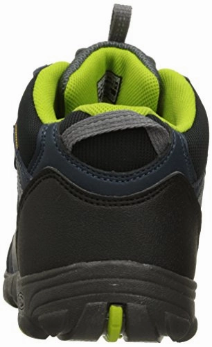 KEEN Unisex-Kinder Oakridge Mid WP Trekking-& Wanderstiefel. Blau (Midnight Navy/Macaw)