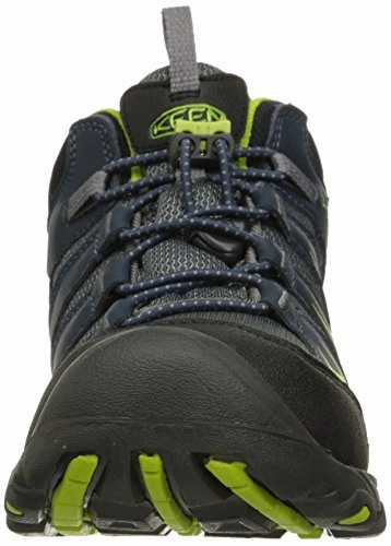 KEEN Unisex-Kinder Oakridge Mid WP Trekking-& Wanderstiefel. Blau (Midnight Navy/Macaw)