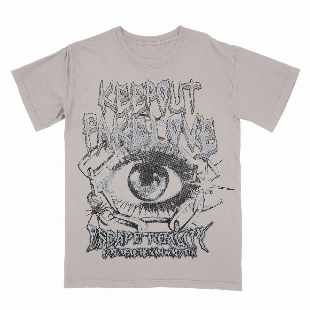KOFL Reality Tee - GREY/BLACK