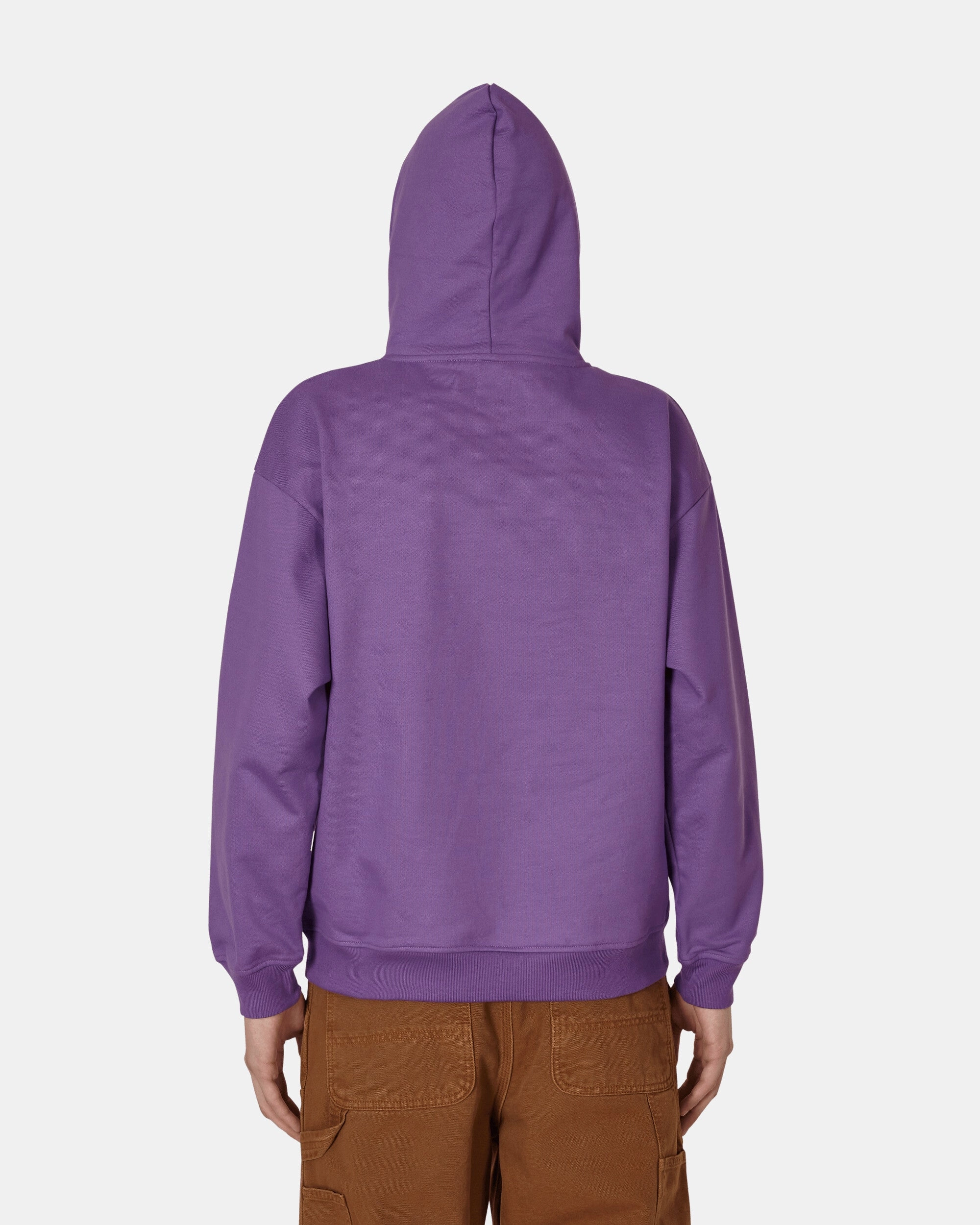 Logo Hooded Sweatshirt Purple