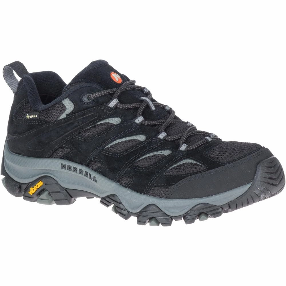 Merrell Herren Moab 3 GTX Wanderschuh. Black Grey. 43.5 EU