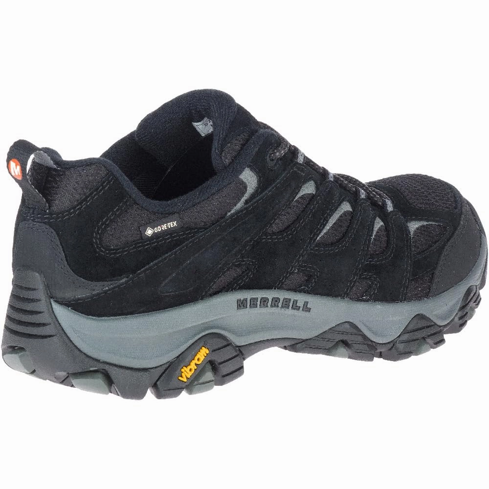 Merrell Herren Moab 3 GTX Wanderschuh. Black Grey. 43.5 EU