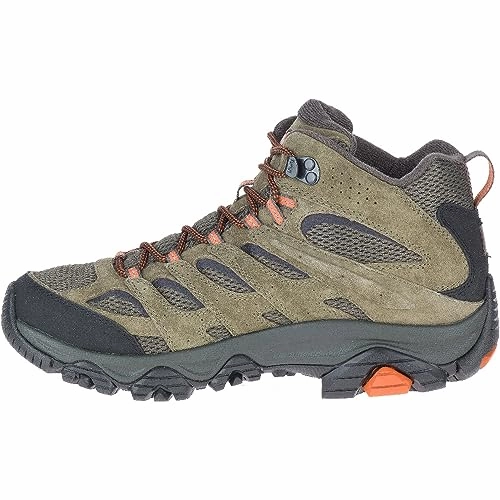 Merrell Herren Moab 3 Mid GTX Walking-Schuh. Olive. 43 EU