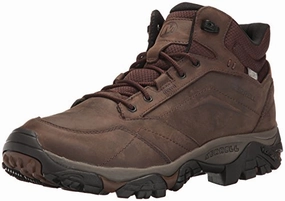 Merrell Herren Moab Adventure Mid Wp Trekking Wanderstiefel. Braun Dunkle Erde. 44.5 EU