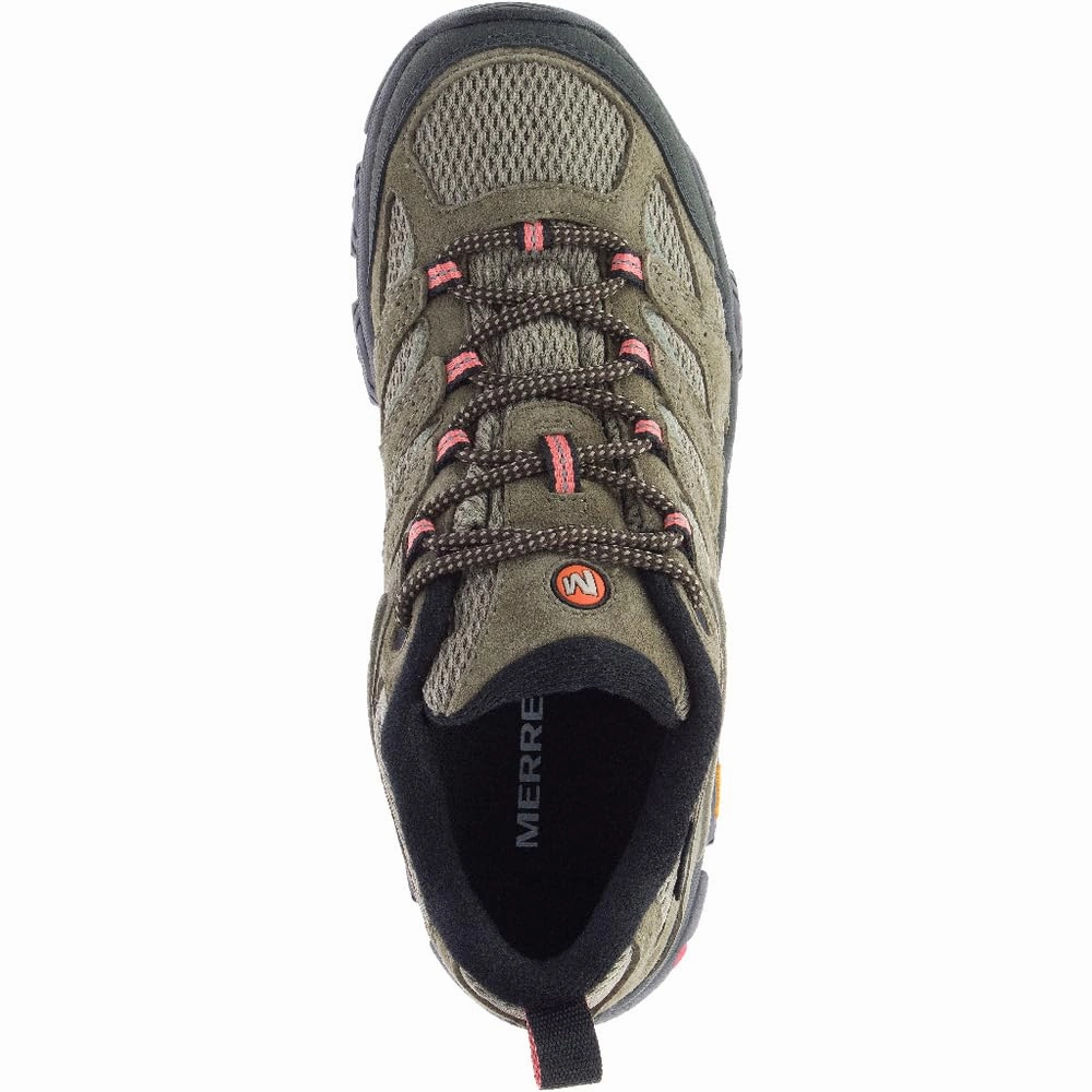 Merrell Moab 3 GTX. Damen Senderismo Schuhe. Olivgrün. 38.5 EU
