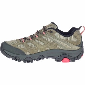 Merrell Moab 3 GTX. Damen Senderismo Schuhe. Olivgrün. 38.5 EU