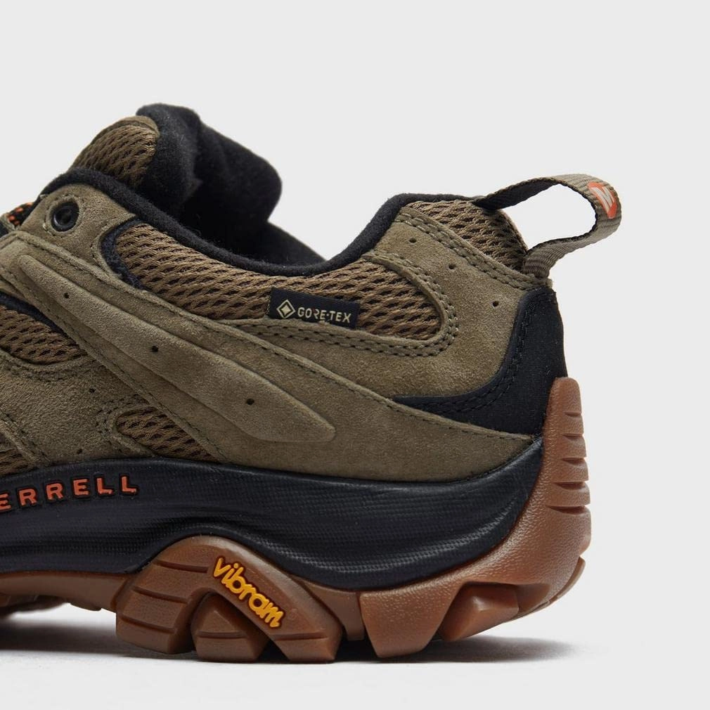 Merrell Moab 3 Gtx. Zapato de senderismo para Hombre. Oliva Chicle. 44.5 EU
