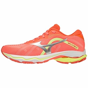 Mizuno Damen Wave Ultima 13 (W) Laufschuhe. Neolime Silber Neolime. 40 EU