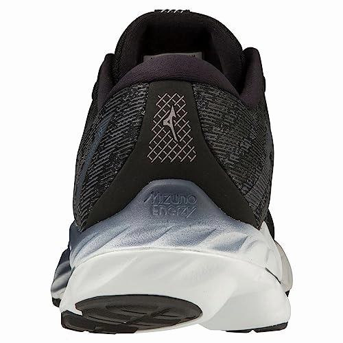Mizuno Herren Welle Inspire 19 Laufen. Blk Gridge Illusionblue. 43 EU
