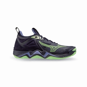 Mizuno Momentum 3 Mann Volleyballschuhe Blau Blau