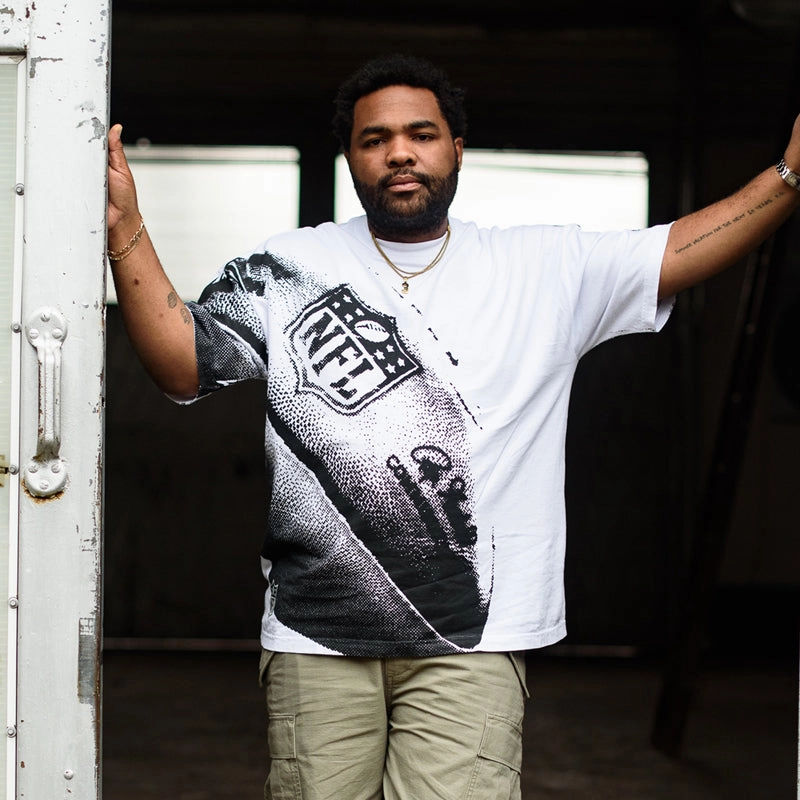 NFL Origins x Politics Full Print Tee - White