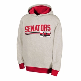 NHL - Kids' (Junior) Ottawa Senators Timeless Pullover Hoodie (HK5B7FGKX SEN)