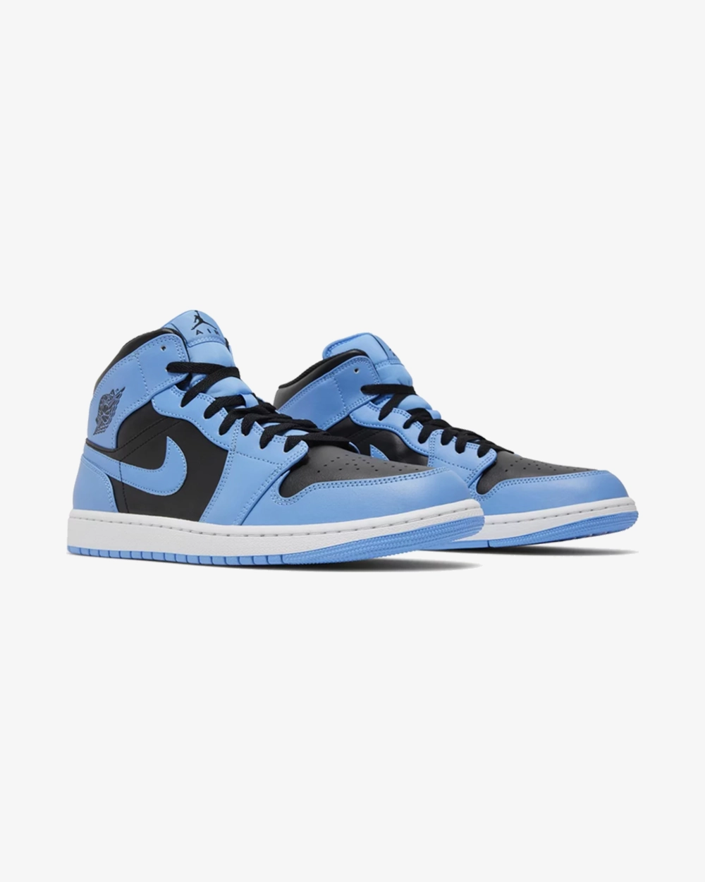 NIKE AIR JORDAN1 MID UNIVERSITY BLUE BLACK